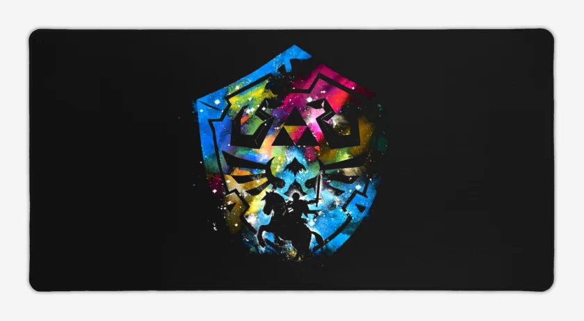 Mouse pad Gamer Negro de Hylian color 2