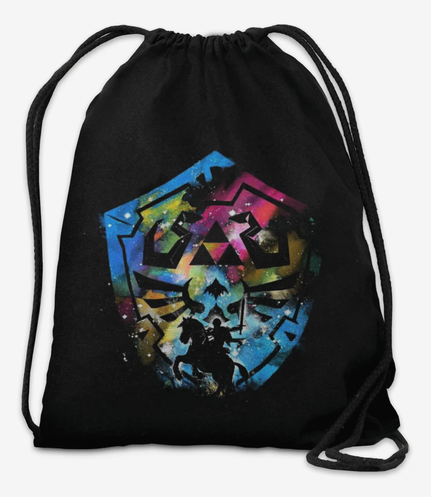 Mochila Negro de Hylian color 2