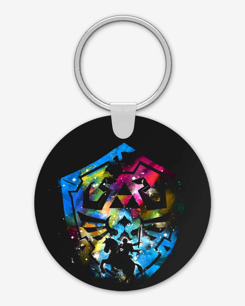 Llavero Negro de Hylian color 2