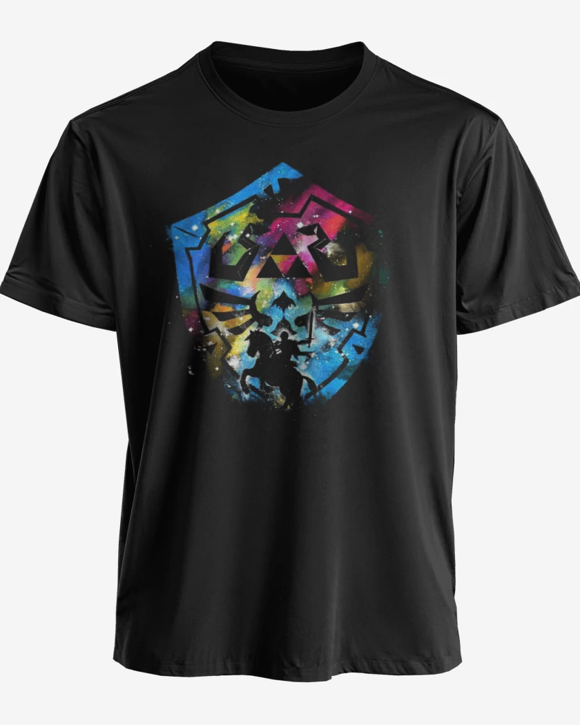 Polera premium Negro de Hylian color 2