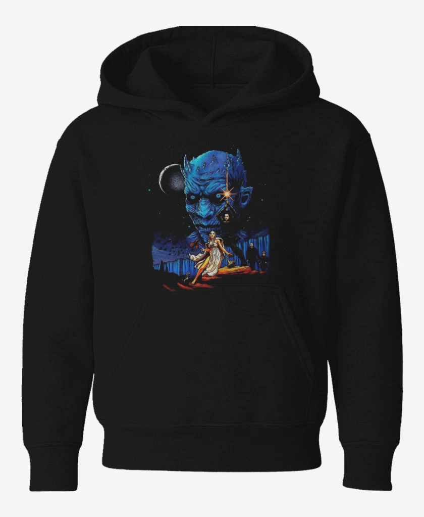 Poleron de niño Negro de La guerra de los tronos