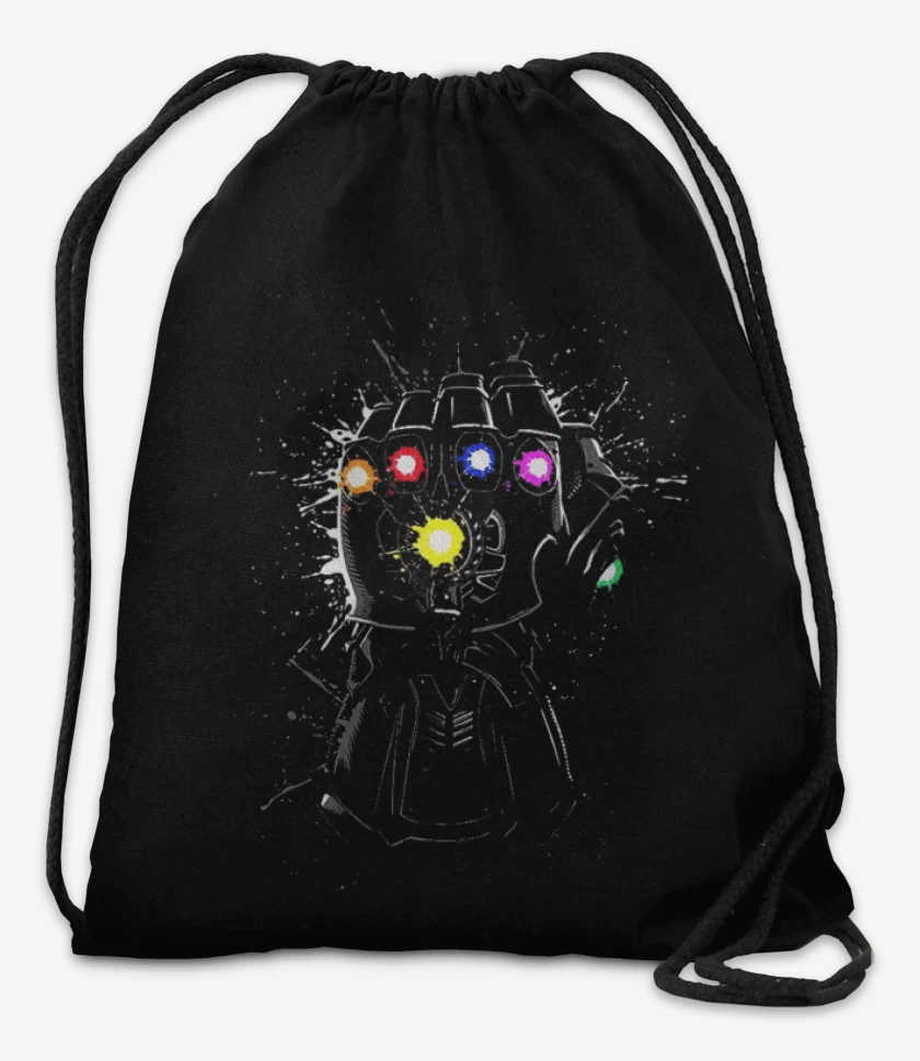 Mochila Negro de La saga del infinito