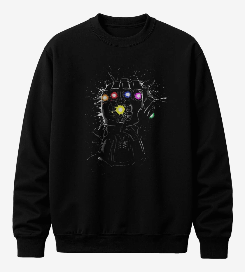 Poleron polo Negro de La saga del infinito