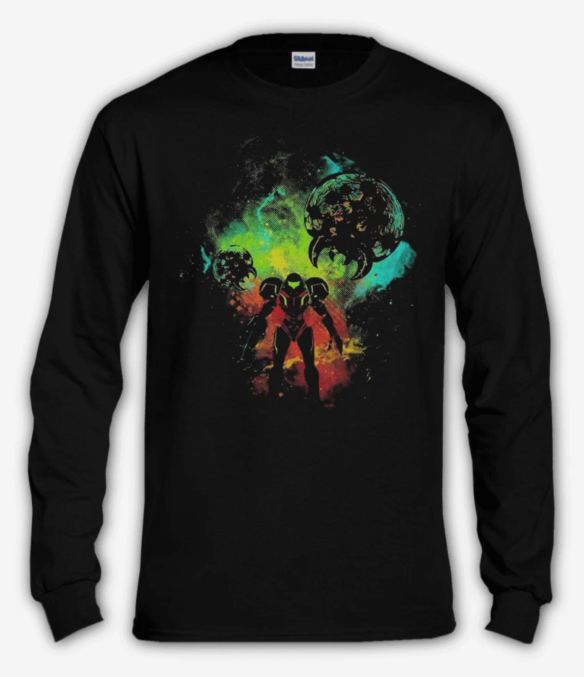 Polera manga larga La samus
