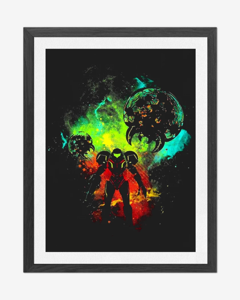 Cuadro decorativo La samus