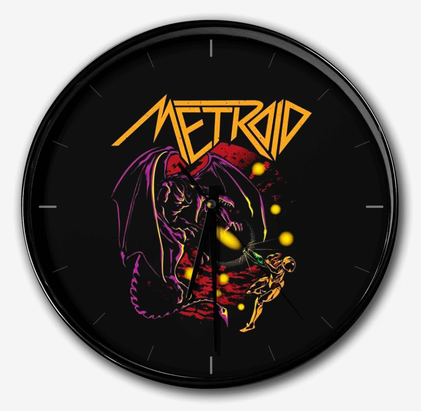 Reloj Metal Metroid