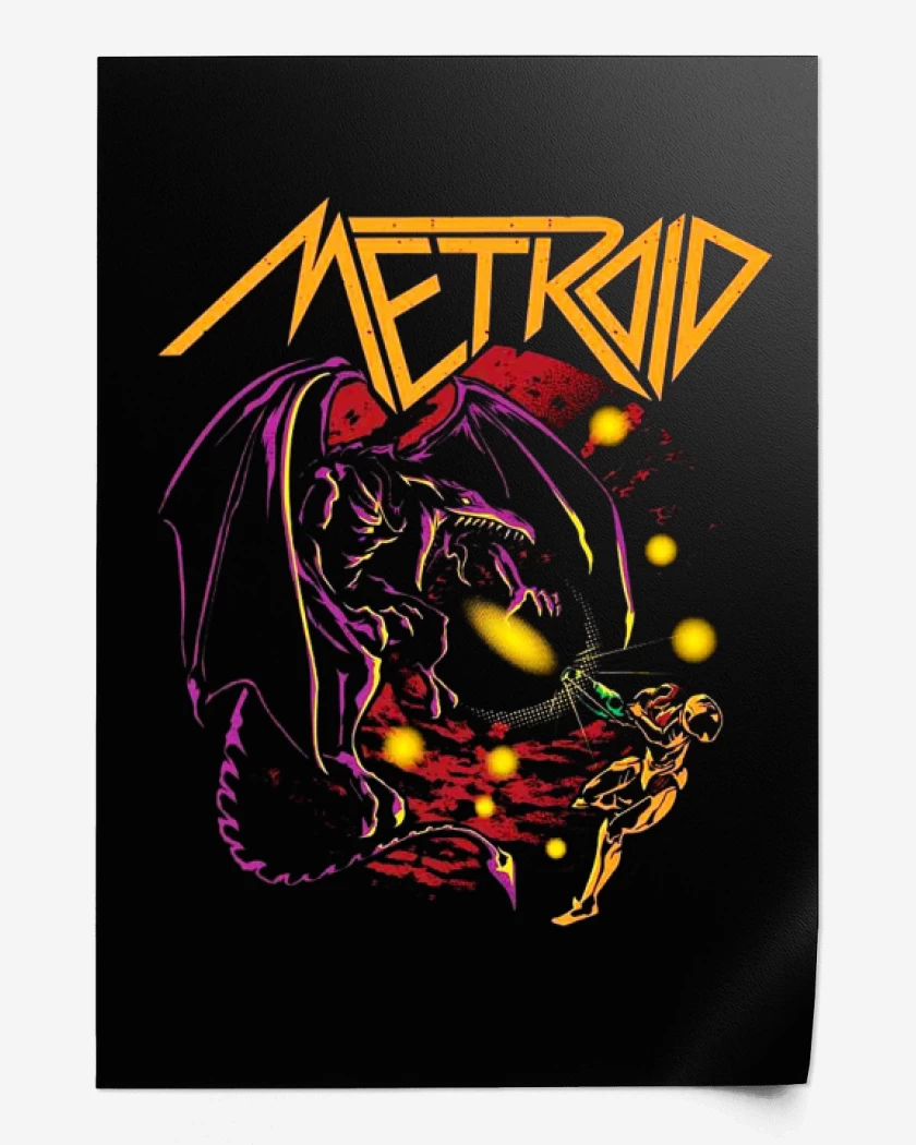 Print Metal Metroid