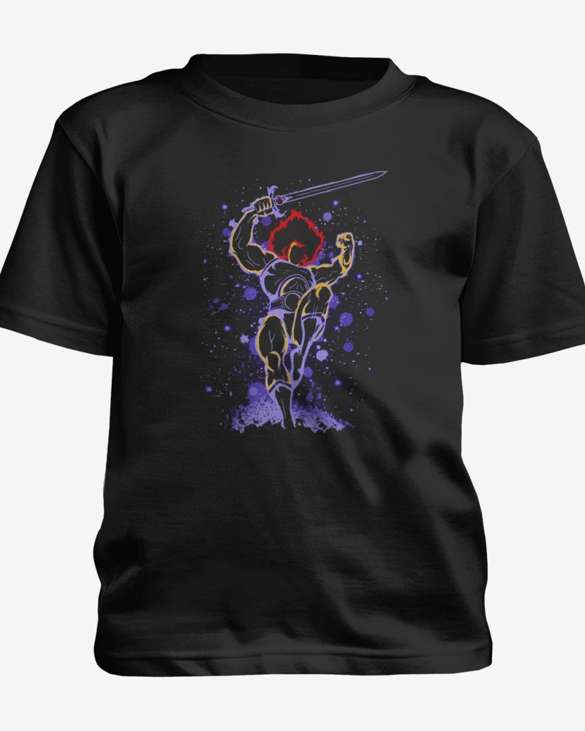 Polera de niño Negro de Thundercolor
