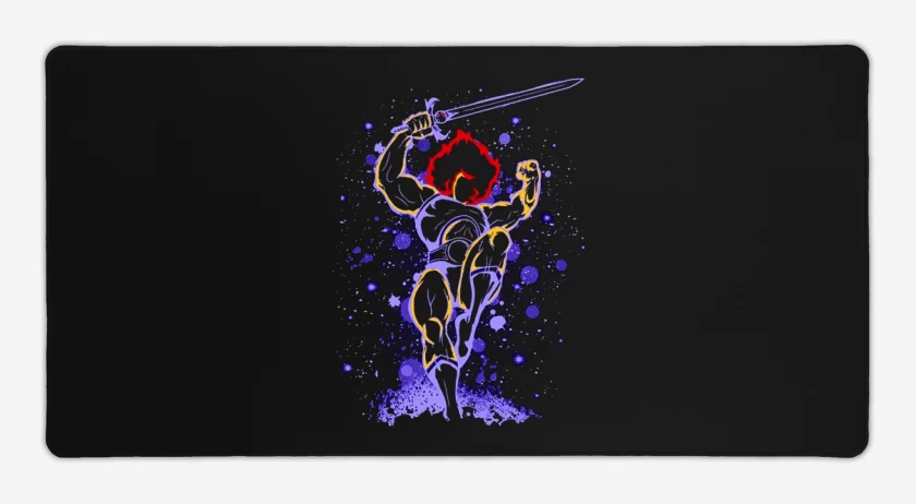Mouse pad Gamer Negro de Thundercolor
