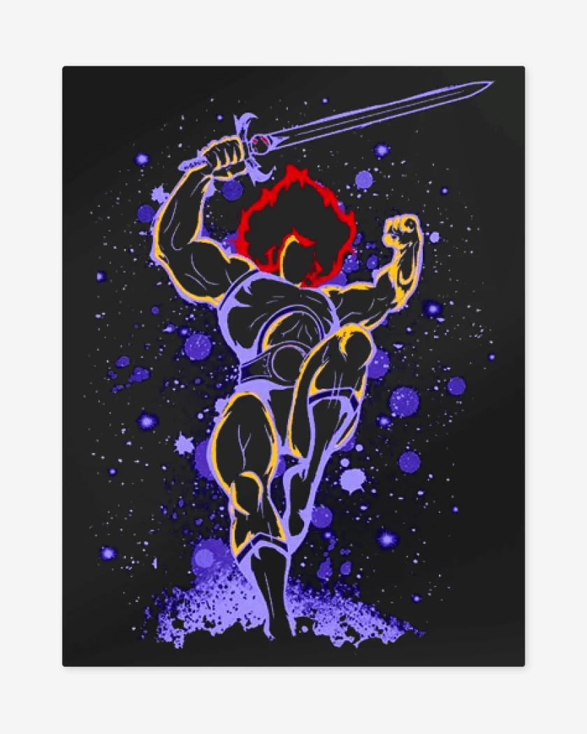 Print metalico Negro de Thundercolor