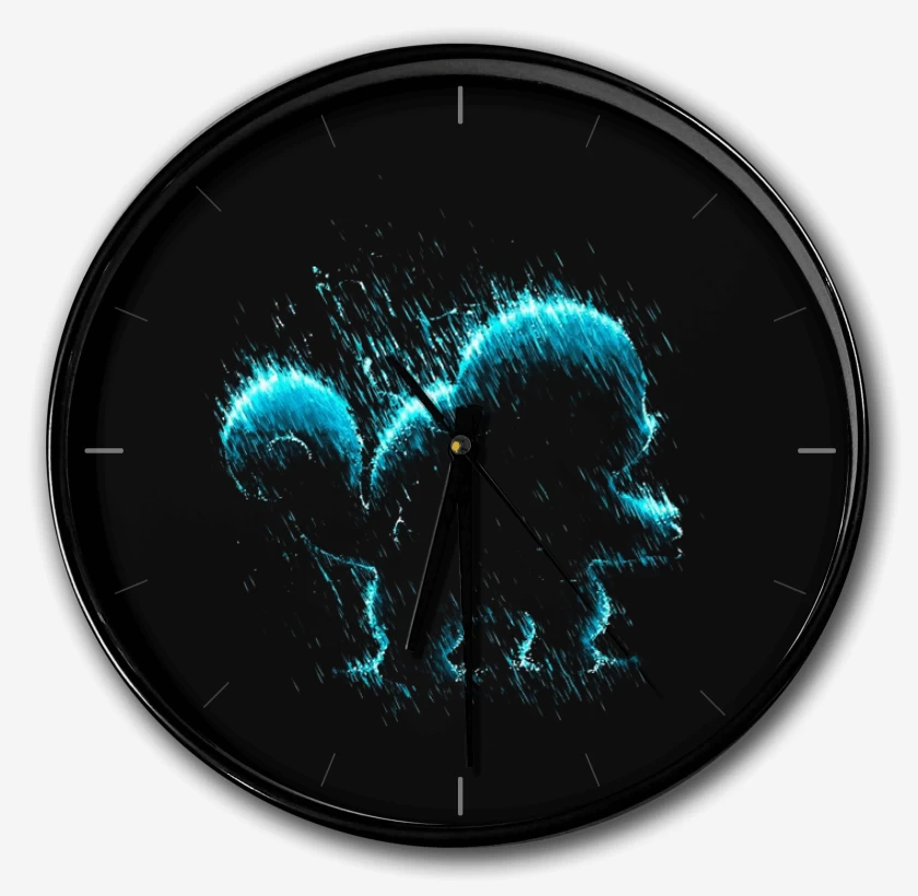 Reloj Negro de Tipo agua 