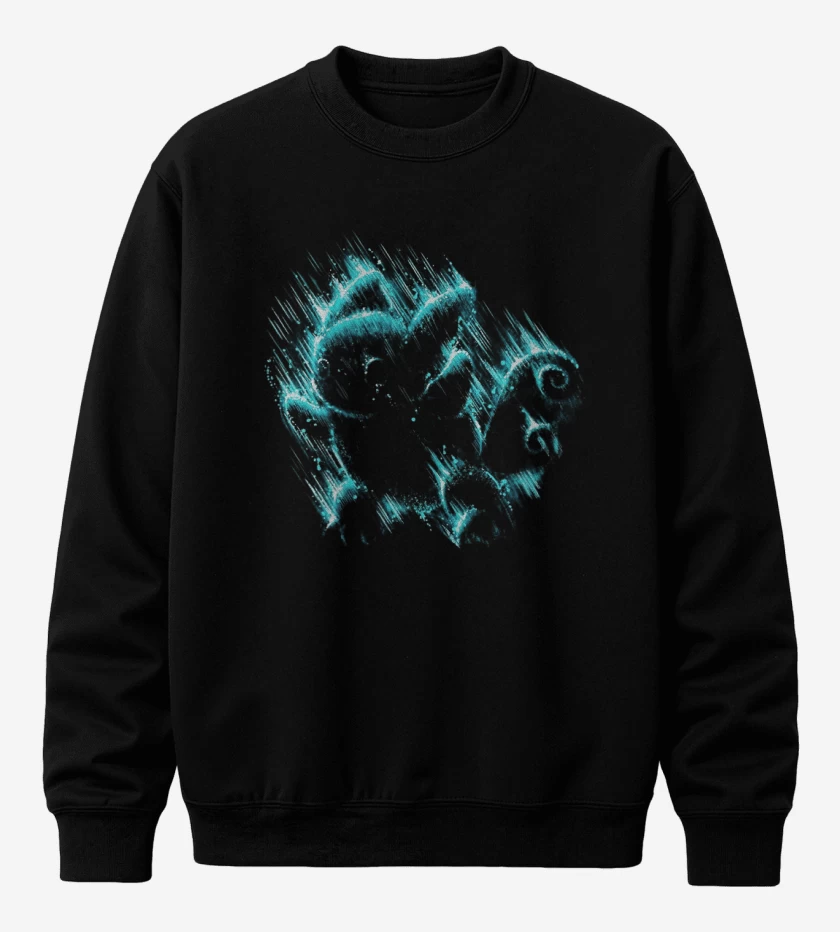 Poleron polo Negro de Tipo agua II