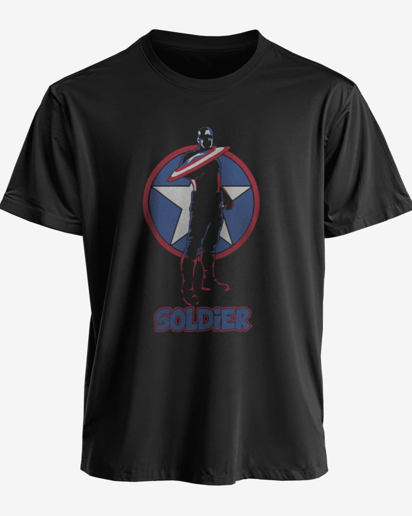 Polera Captain America - Soldier