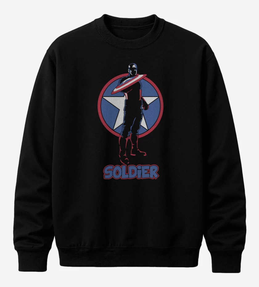 Poleron polo Captain America - Soldier