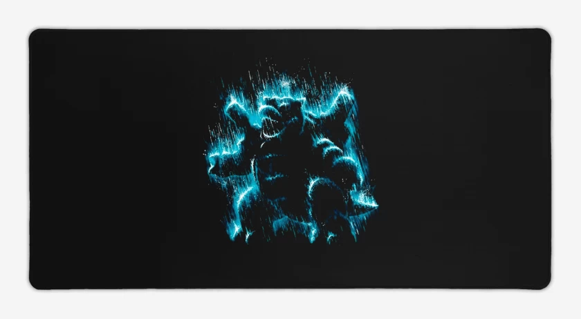 Mouse pad Gamer Negro de Tipo agua III