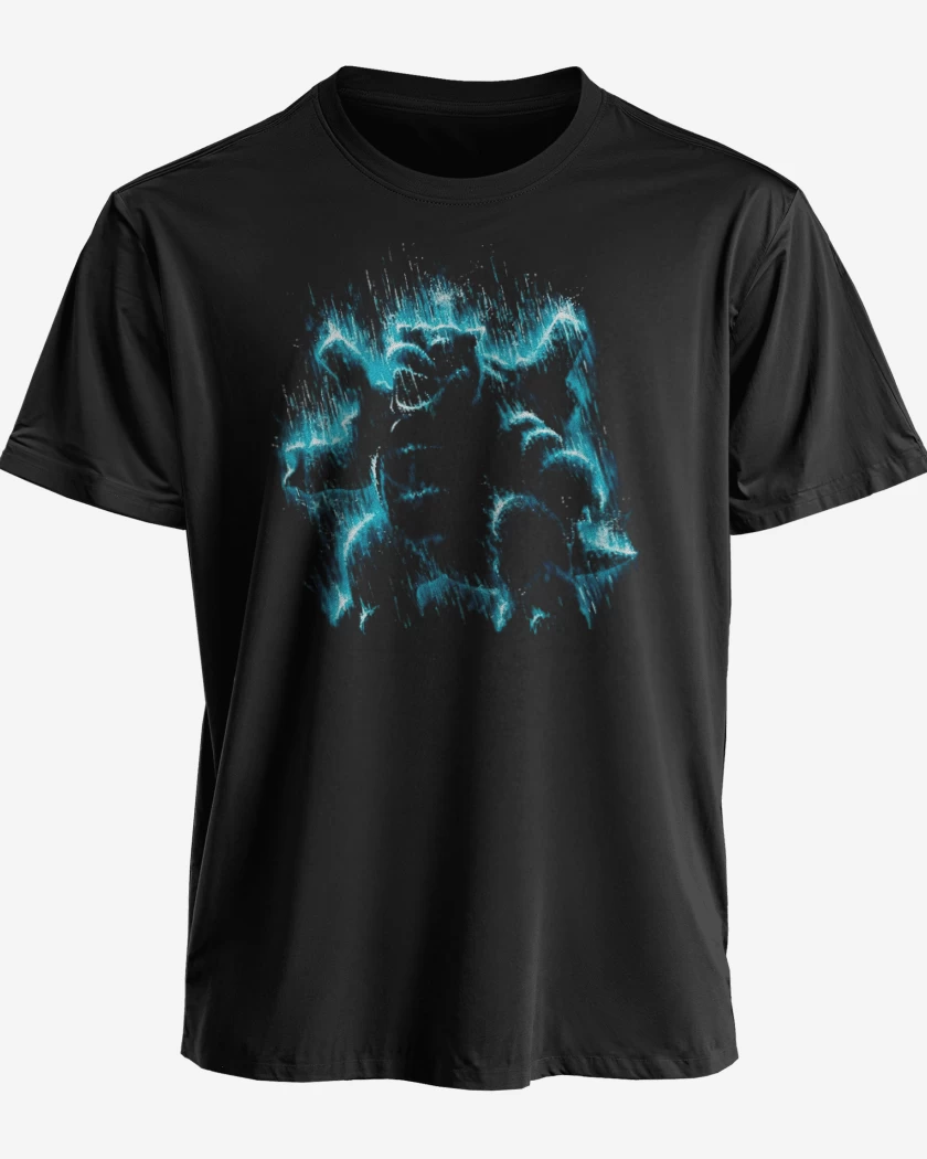 Polera premium Negro de Tipo agua III