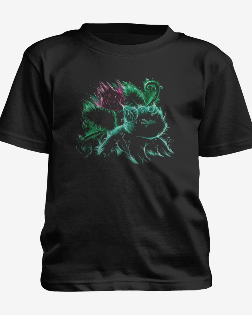 Polera de niño Negro de Tipo planta II