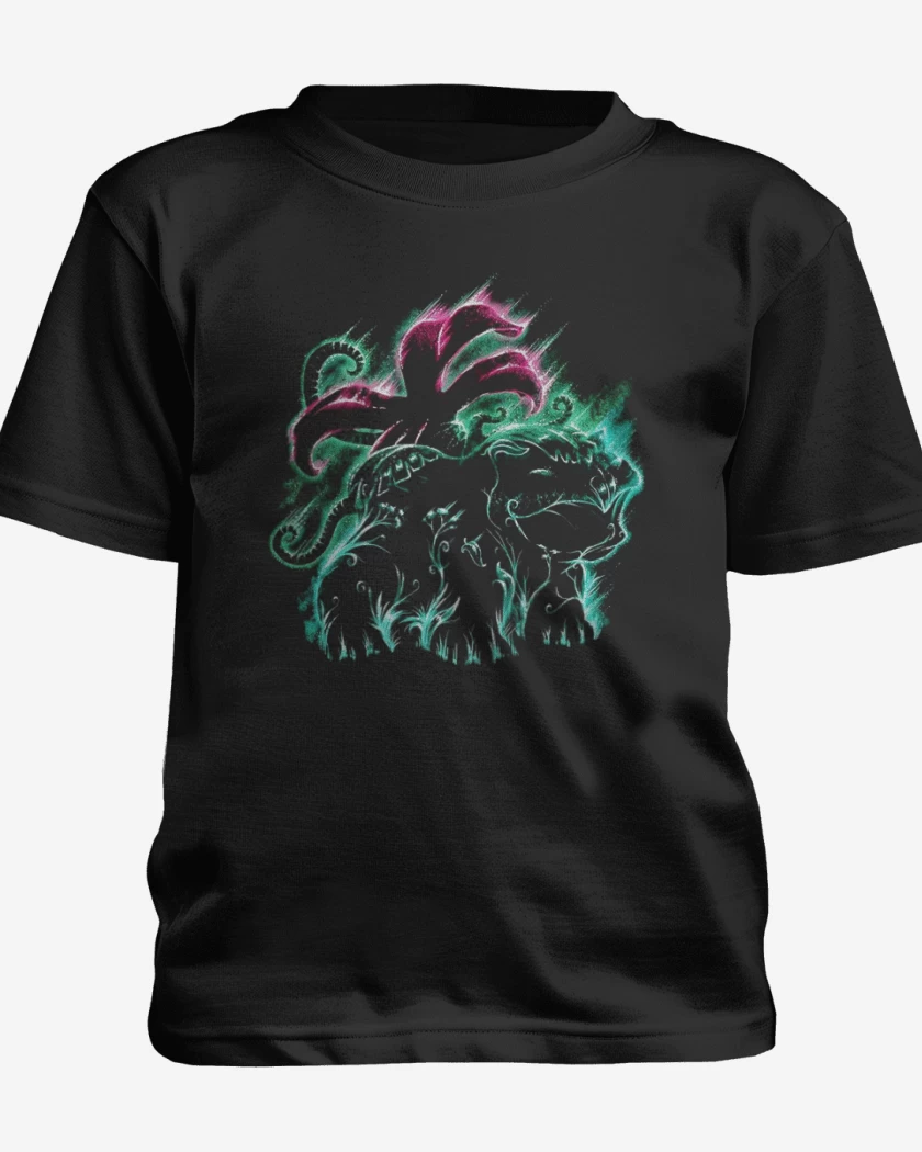 Polera de niño Negro de Tipo planta III