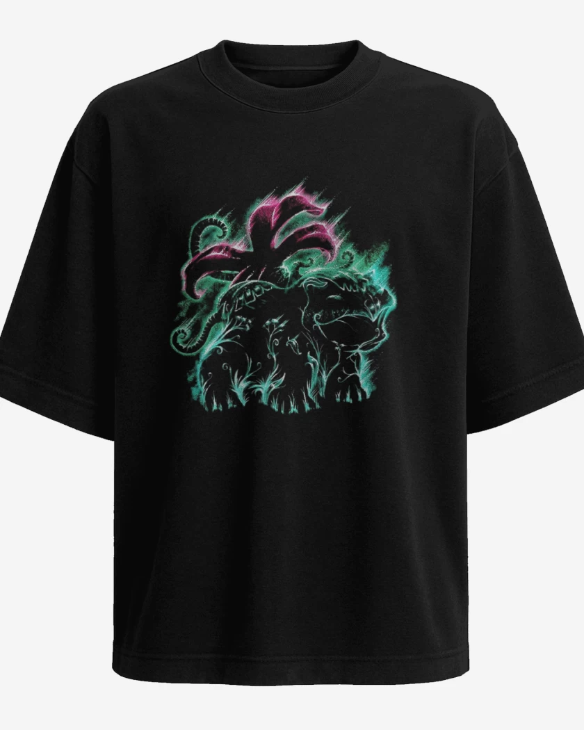 Polera Oversize Tipo planta III