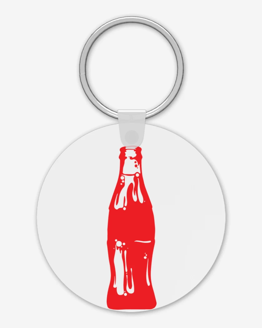 Llavero Botella roja