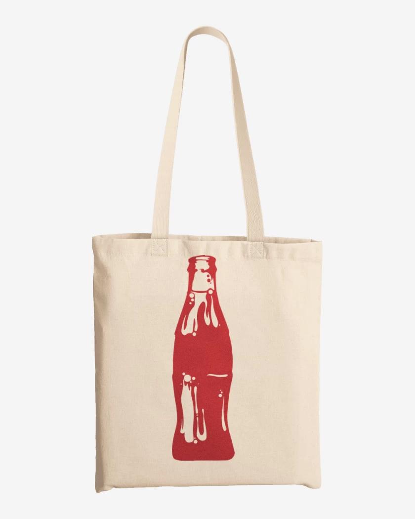 Totebag Botella roja