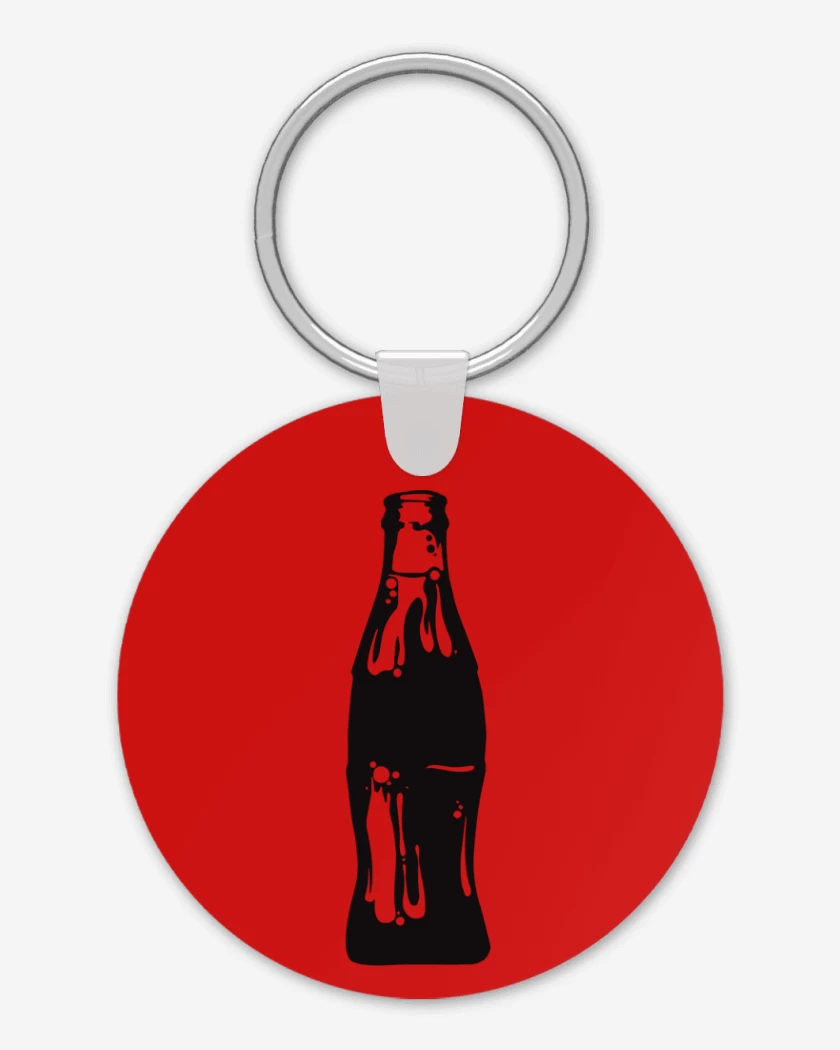 Llavero Botella negra