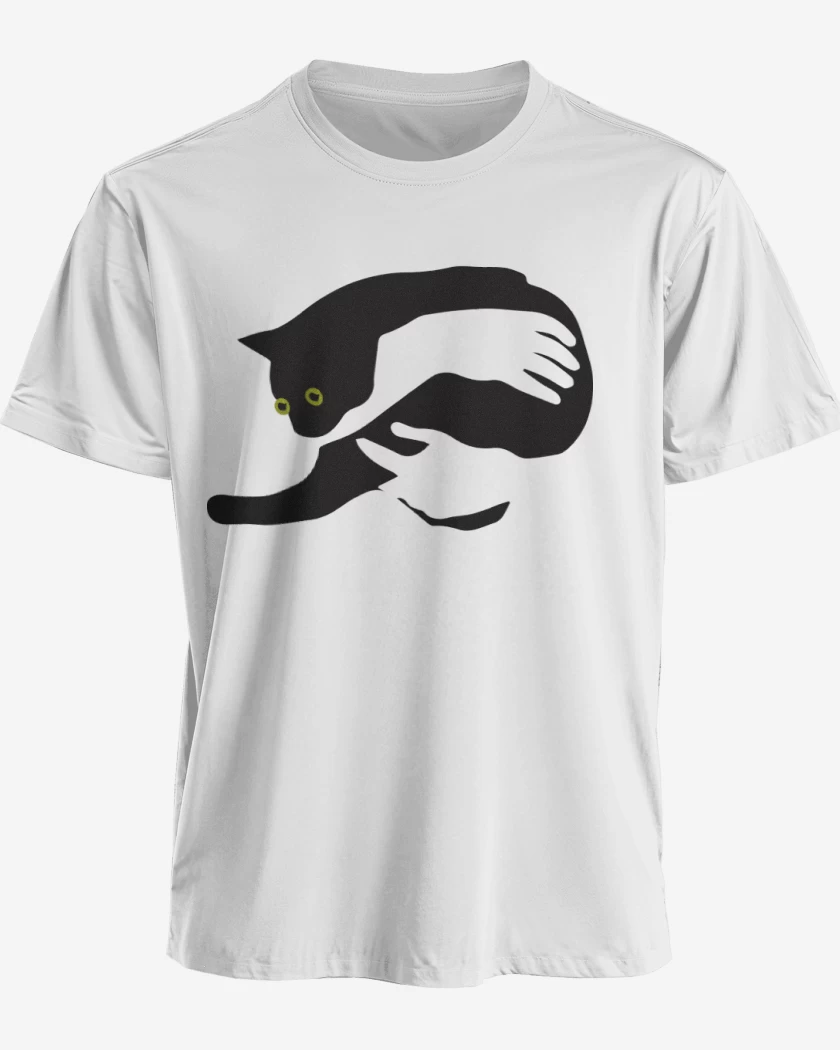 Polera Gatito en brazos