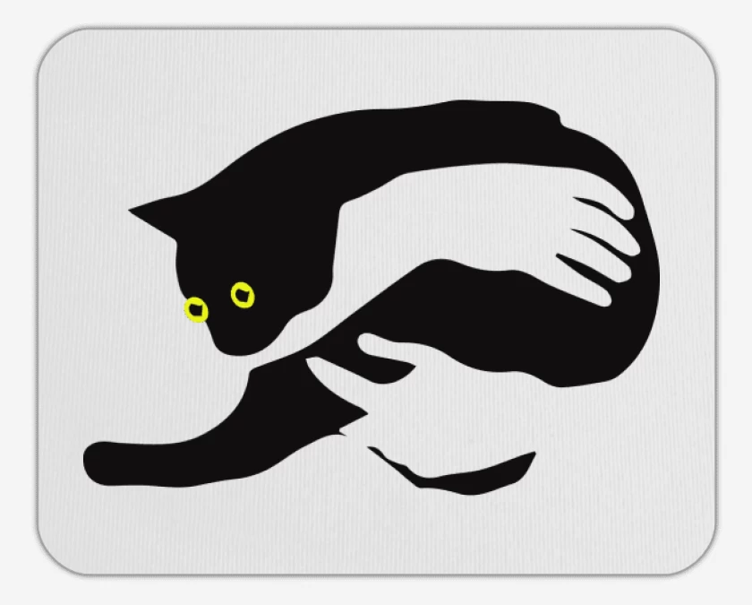 Mousepad Gatito en brazos