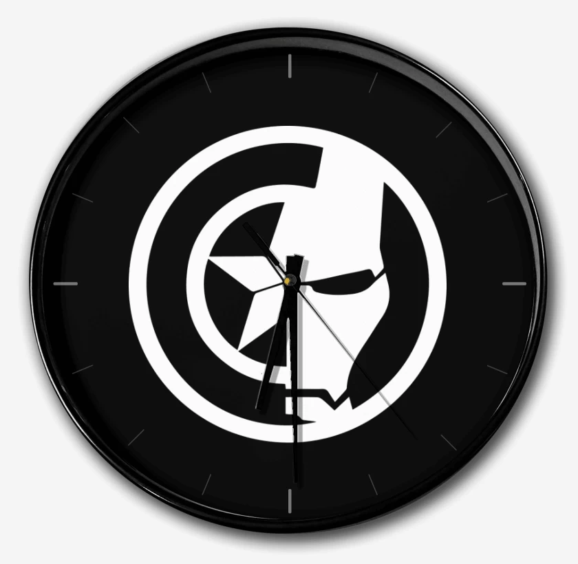Reloj Negro de Capitan iron