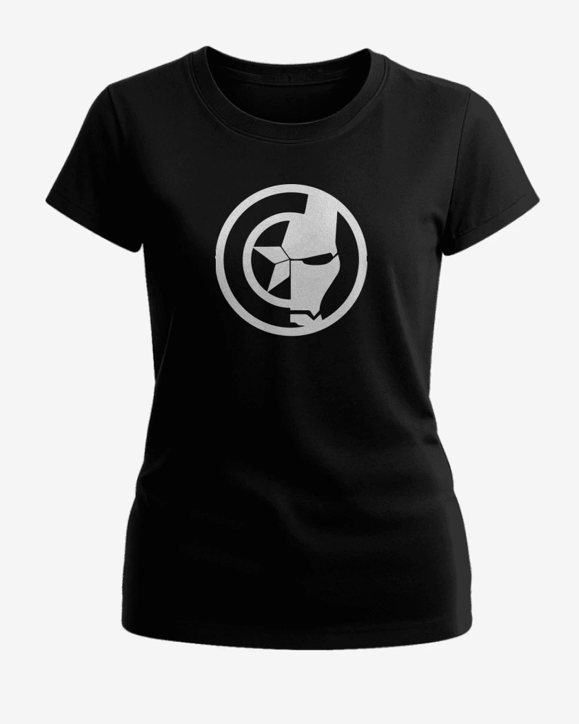 Polera de Mujer Negro de Capitan iron