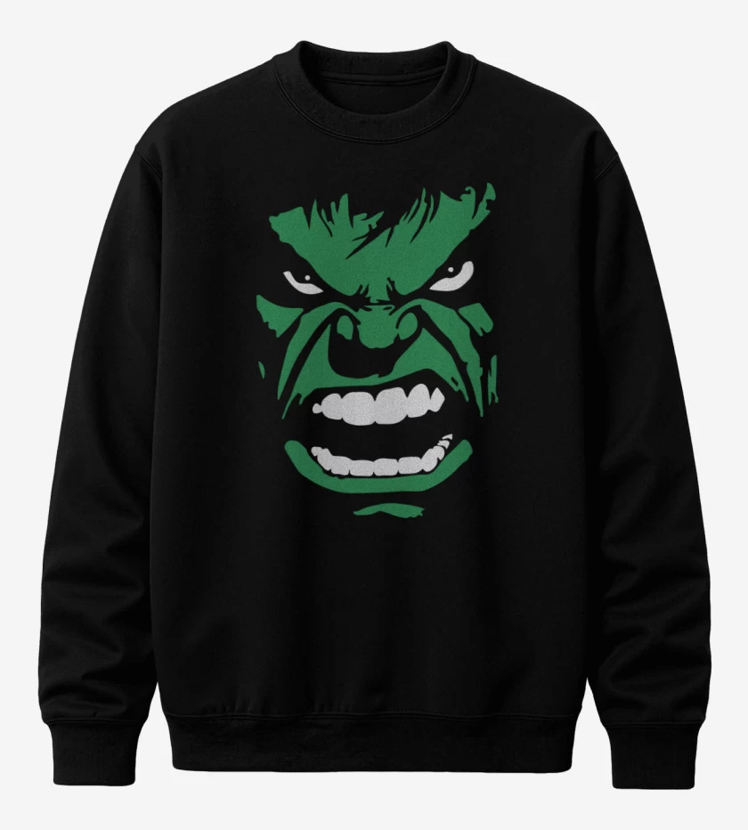 Poleron polo Negro de Hulk V1