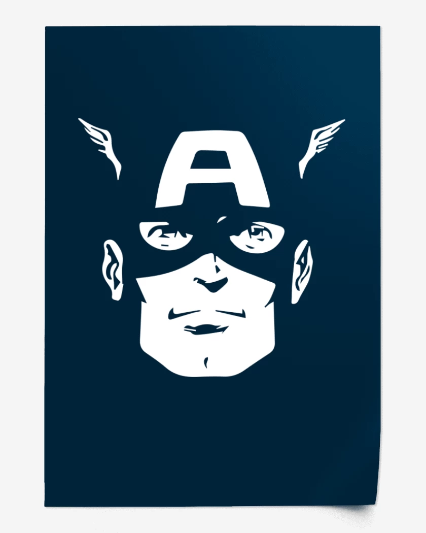 Print Cap america