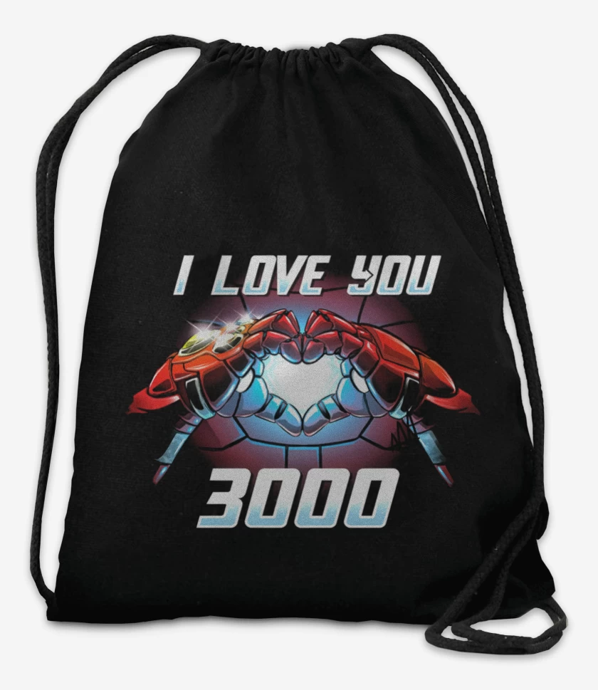 Mochila Negro de T3 amo 3000