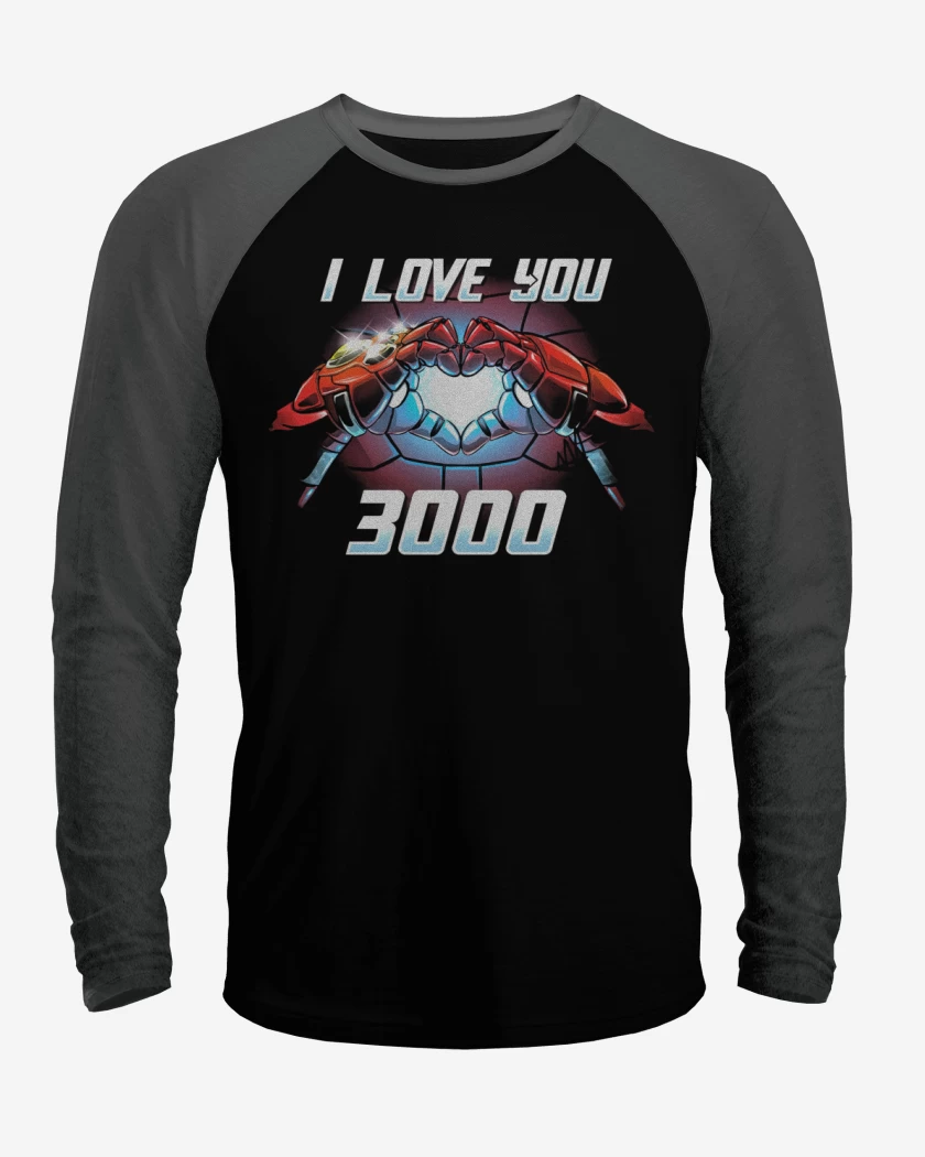 Polera Raglan T3 amo 3000