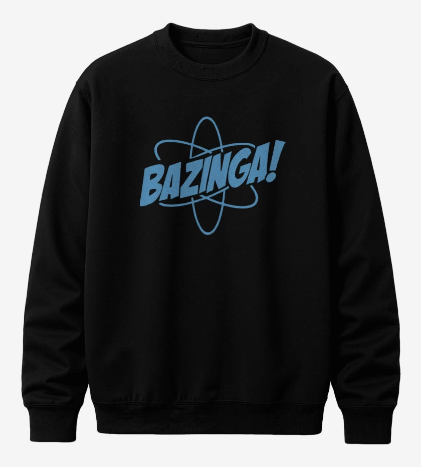 Poleron polo Negro de Bazinga 3
