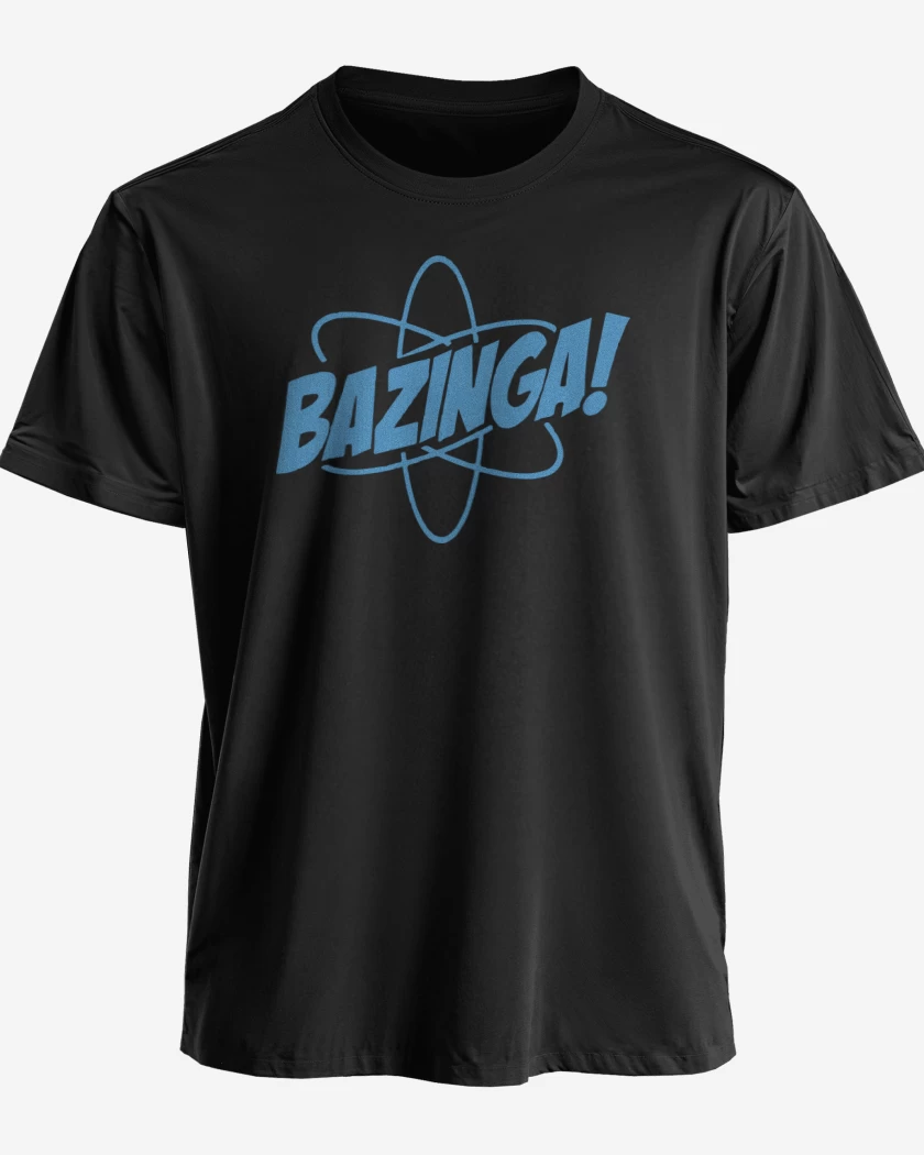 Polera premium Negro de Bazinga 3