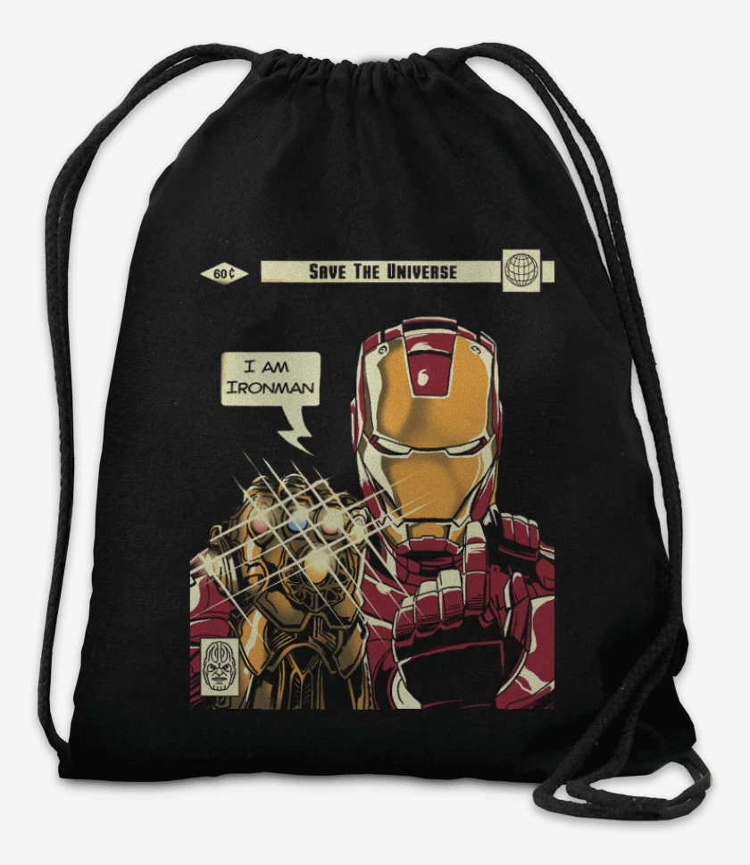 Mochila Yo soy el chico de hierro