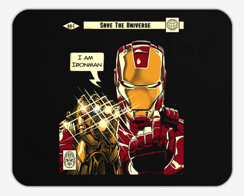 Mousepad Yo soy el chico de hierro