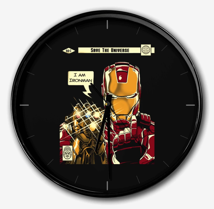 Reloj Negro de Yo soy el chico de hierro