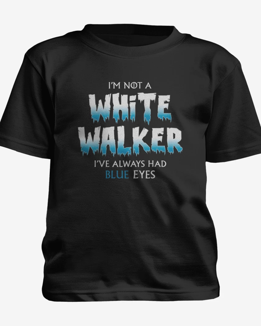 Polera de niño Negro de no soy un caminante