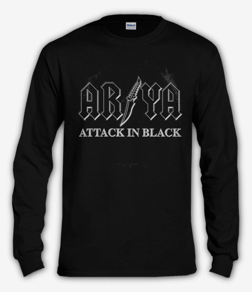 Polera manga larga Arya attack