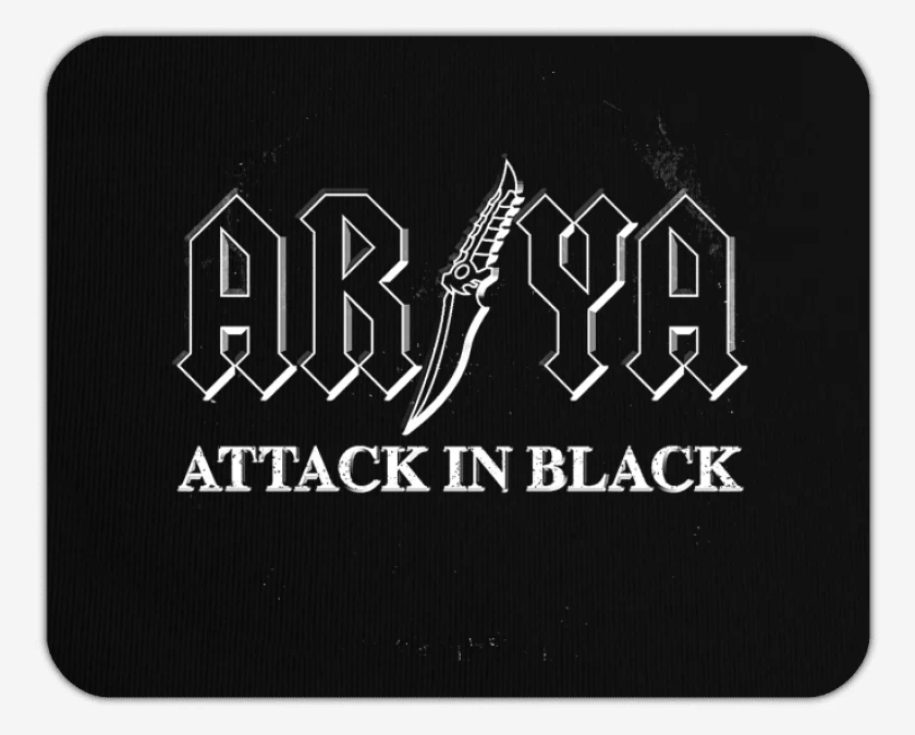 Mousepad Arya attack