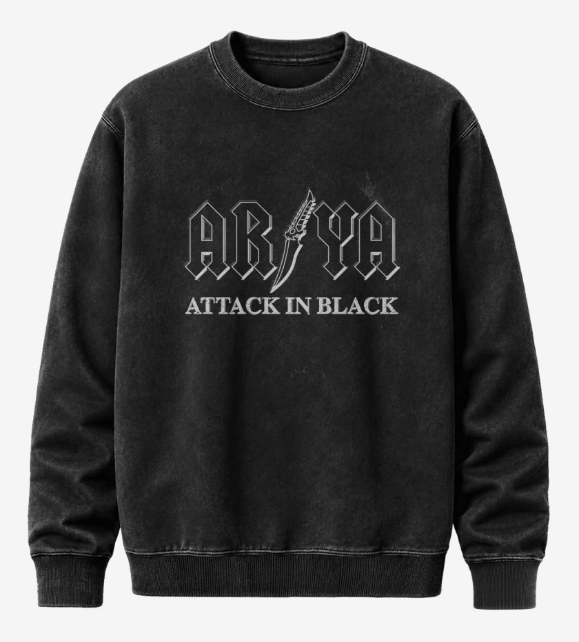 Poleron Polo Acid Wash Arya attack