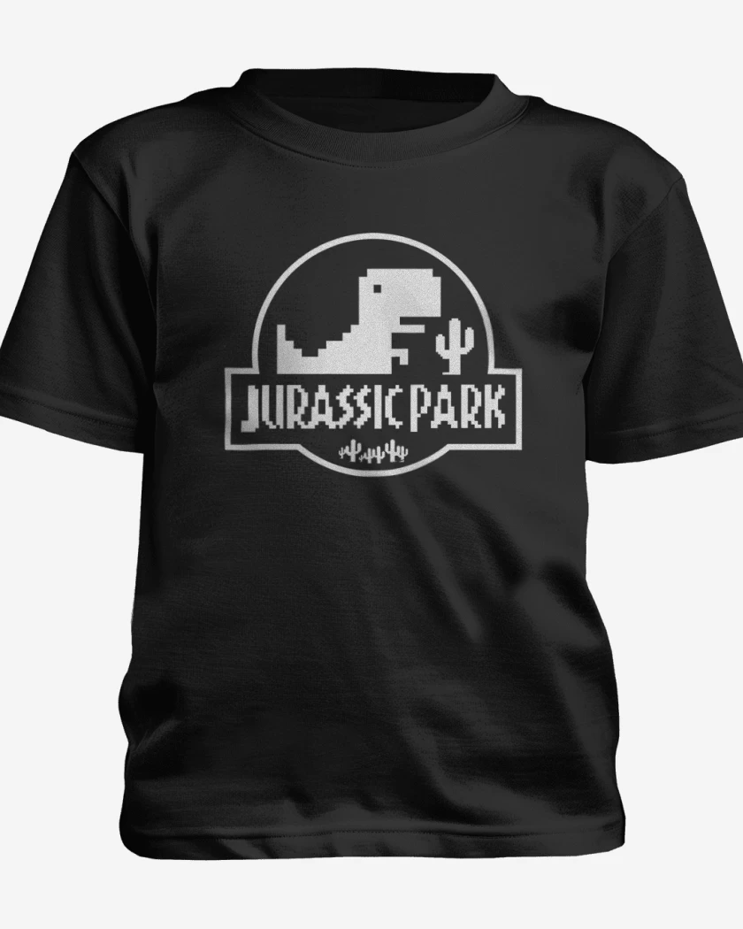 Polera de niño Negro de Parke jurasiko