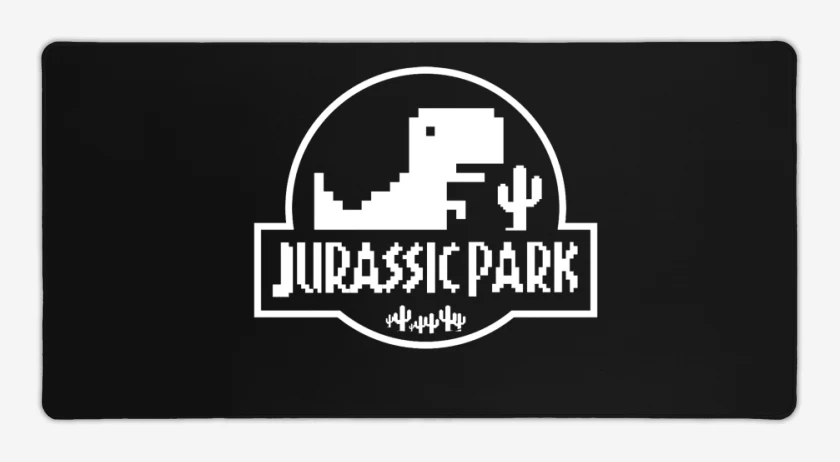 Mouse pad Gamer Parke jurasiko