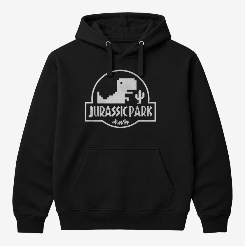 Polerón Canguro Negro de Parke jurasiko