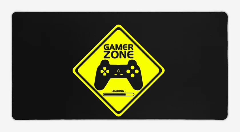 Mouse pad Gamer Negro de Gamer zone