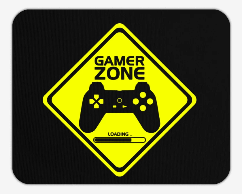 Mousepad Negro de Gamer zone