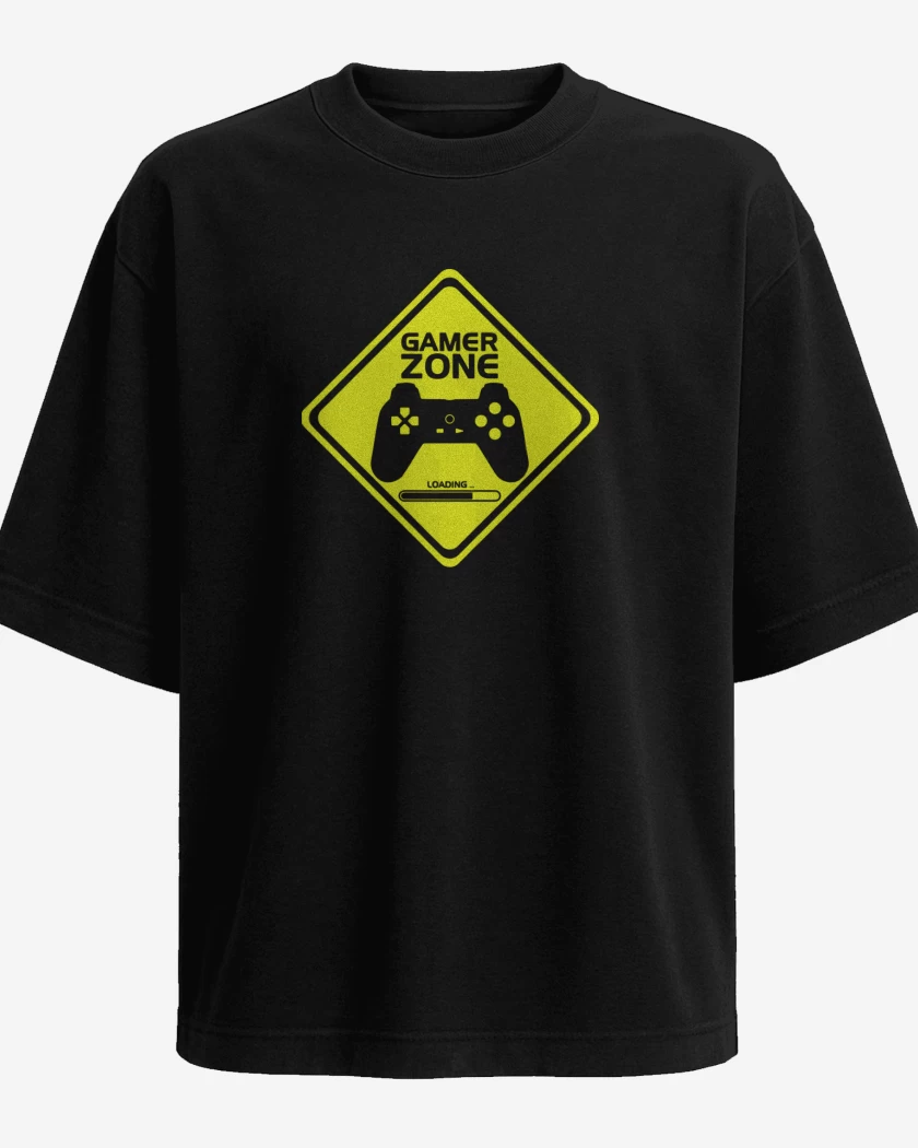 Polera Oversize Gamer zone