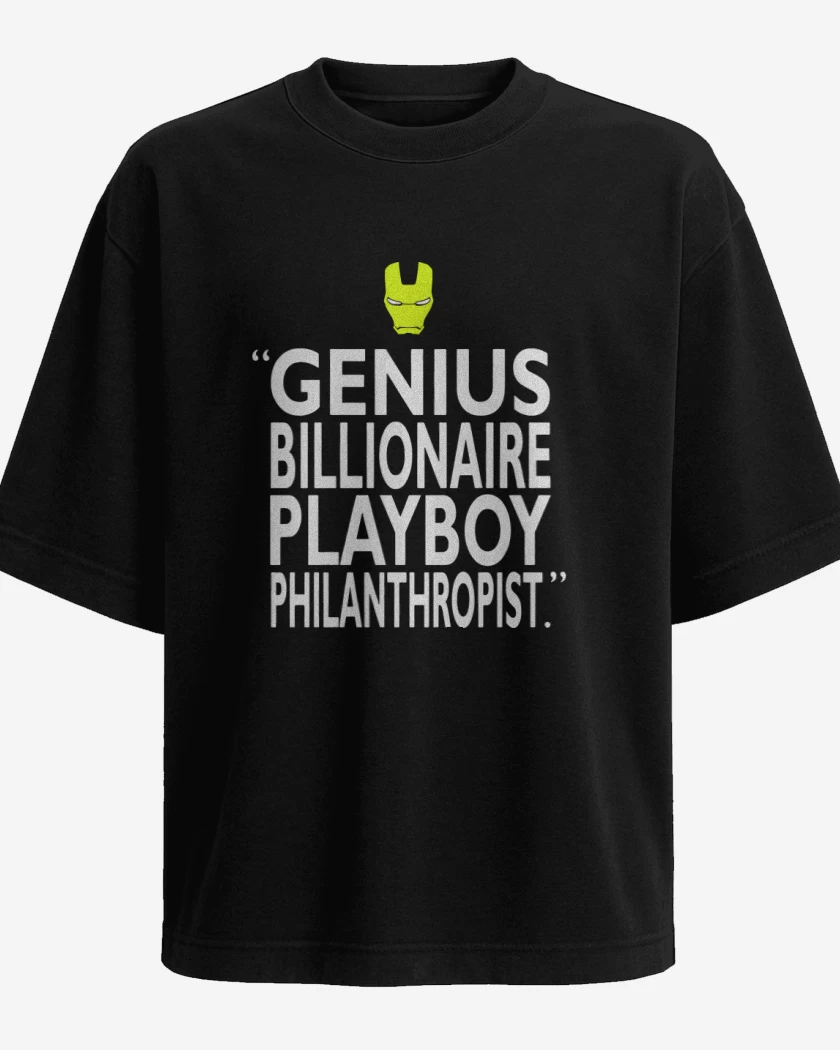 Polera Oversize Genio philantropo